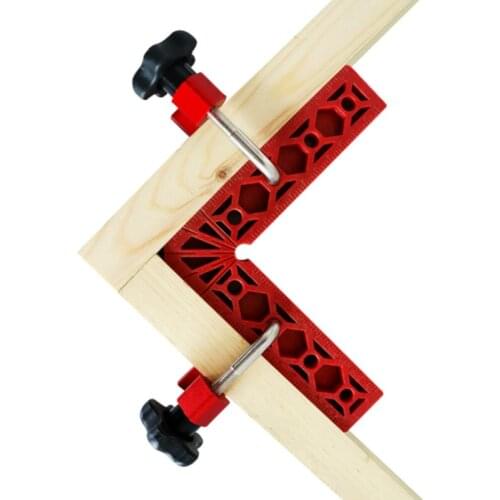 Woodworking Right Angle Clamp Fixing Clips Picture Frame Corner Clamp Auxiliary Fixture 90 Degree Splicing Board Reinforcement