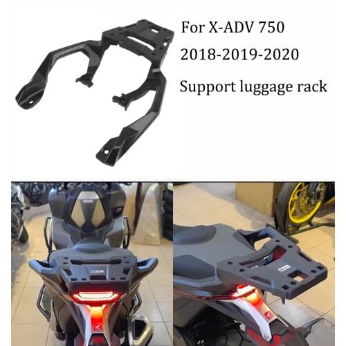 For honda X-ADV 750 xadv X-ADV750 tailgate rear tail load holder shelf toolbox support panel aluminum scooter accessories