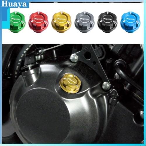 Motorcycle Engine Oil Cap Bolt Screw Filler Cover Case for Honda XL1000V Varadero 1999-2011