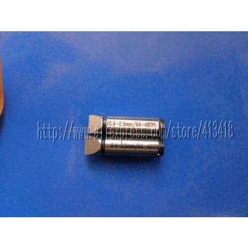 Metric measuring head 0.4-0.5 for Digital Screw Thread Micrometers.V-shaped and knife-edged anvils