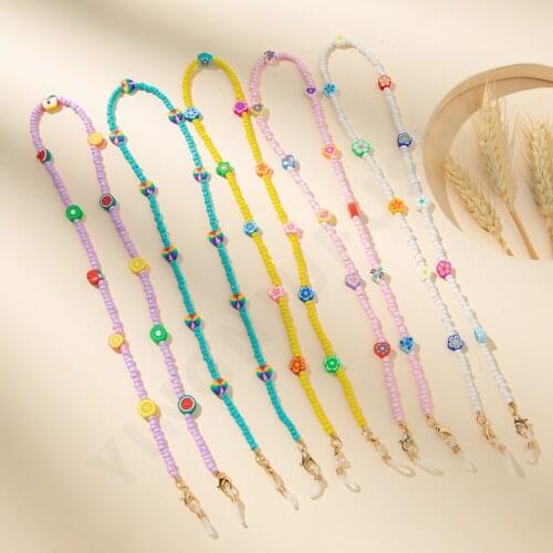 Fashion Reading Glasses Chain For Women Vintage Bohemian Sunglasses Spectacle Cord Neck Strap String Mask Chain Eyewear