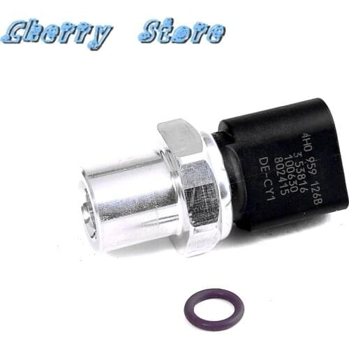 NEW 4H0 959 126 B A/C Air Conditioning Pressure Switch Sensor For VW Golf Mk7 Touareg Audi A4 A5 A6 A7 Q5 Seat Skoda 4H0959126A