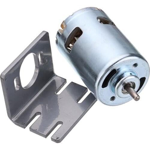 DC Electric Motor 12-24V 13000/26000rpm 885 High Speed DC Motor/Motor Bracket Large Torque Ball Bearing Motor Motor Frame