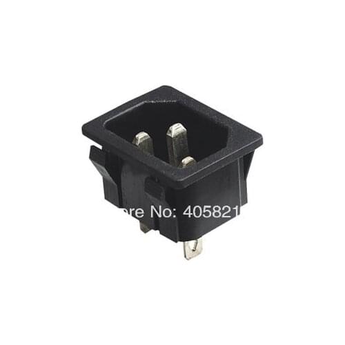 AC power socket,fuse switch 4pins AS-04,3 pins