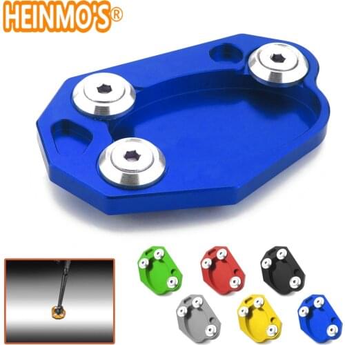 For KAWASAKI Ninja ZX6R ZX10R 400R 650R Z800 Z1000 Z1000SX ER6N/ER6F Versys 650 Kickstand Side Stand Enlarge Plate Extension Pad