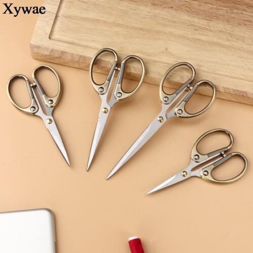 Vintage Scissors Student Scissors Fabric Cutter Tailors Scissors Needlework Sewing Embroidery Office Scissors Stationery Tools