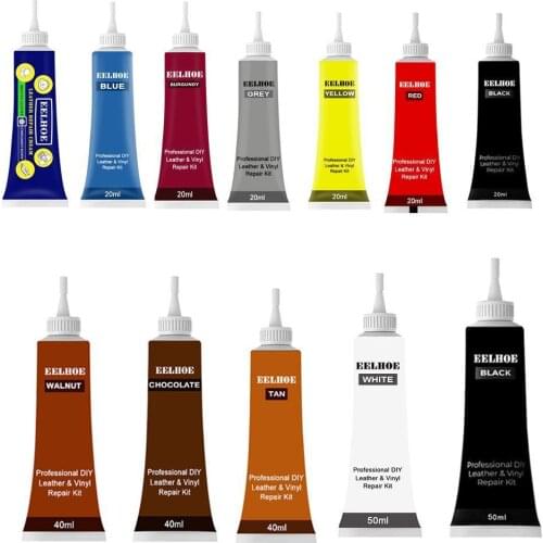 50ml Leather Repair Agent Complementary Color Cream Cream Gel Repair Leather Kit Repair Color Car Complementary Interior Ho P8J2