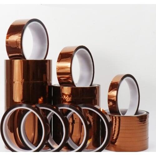 High Temperature Heat BGA Tape Thermal Insulation Tape Polyimide Adhesive Insulating Adhesive Tape 3D Printing Board Protection