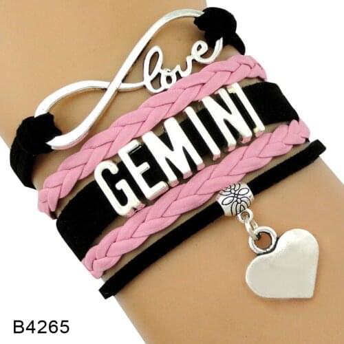 Zodiac Signs Capricorn Aquarius Pisces Aries Taurus Gemini Cancer Leo Virgo Libra Scorpio Sagittarius Charm Bracelets for Women