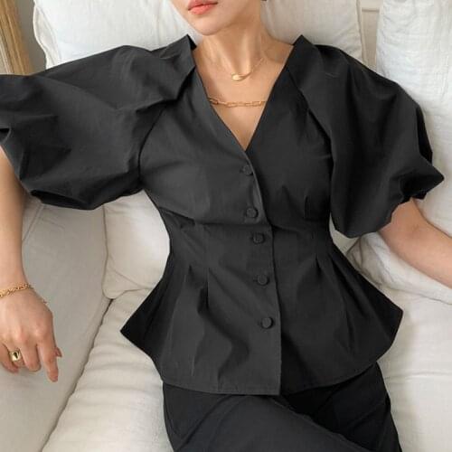 Zoki Black Blouses