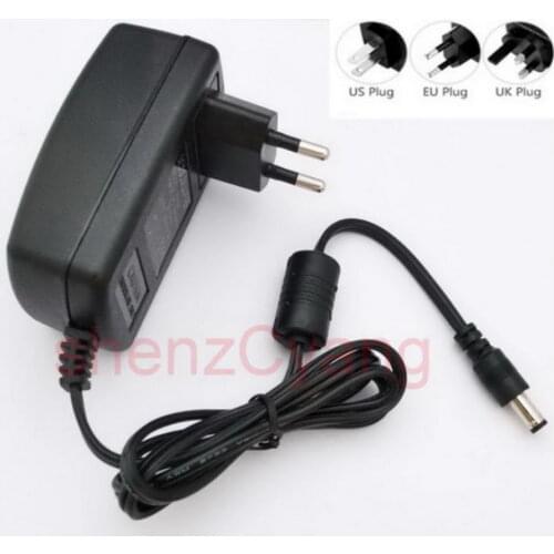 1PCS High quality DC 25V 500mA IC program AC 100V-240VConverter Switching power adapter 500mA Supply EU DC 5.5mm x 2.1-2.5mm