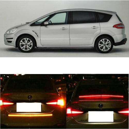 1pc Prevent rear-end Strobe Turn/Stop Light Trunk Lamp For Ford PUMA S-MAX STREET TOURNEO crown victoria edge escape