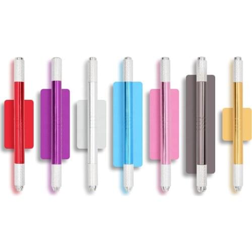 10PCS/Lot Double Sided Microblading Handles with Sterile Packaging for Permanent Makeup