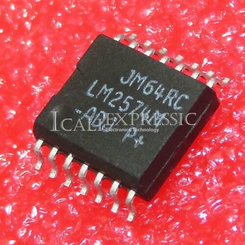 10PCS LM2574 LM2574DW-A LM2574M-ADJ LM2574DW-ADJ SOP-16 In Stock