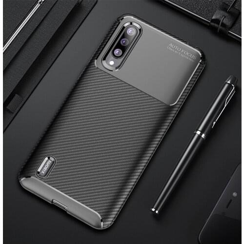 Mi 10S Carbon Fiber Drop-proof Soft TPU Back Case For Xiaomi Mi 11 Note 10 Pro Lite 10T 9T Pro 9 Cover Coque Fundas