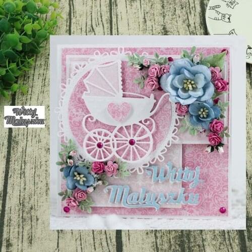 AddyCraft Metal cutting dies cut die Polish language letter Scrapbook paper craft knife mould blade punch stencil