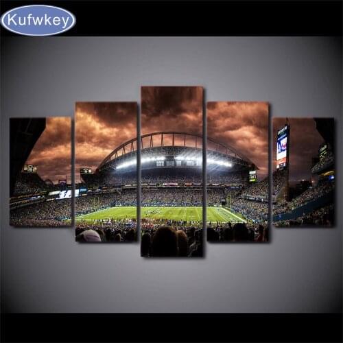 5Planes,Full Square 5D DIY Diamond Painting Seattle Seahawks,3d,Diamond Embroidery Cross Stitch,Mosaic,stickers,Christmas,art
