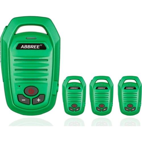 4Pcs Abbree AR-639 Mini Walkie Talkie Radio handfree free license FRS GMRS VOX kid two Way Radio Transceiver Gift Comunicador