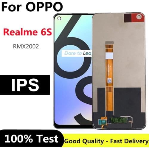 For OPPO Realme 6S RMX2002 Lcd Screen Display+Touch Screen Replacement For OPPO Realme 6S 6 S lcd