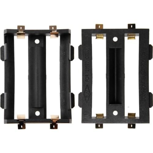 DIY Battery Container Holder SMD Box For 2x 26650 3.7V Rechargeable Battery 4Pin Dropshipping