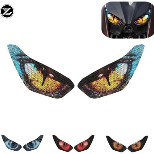For yamaha X-MAX XMA300 XMAX250 xma300 Motorcycle accessories headlight protection sticker headlights eye body sticker