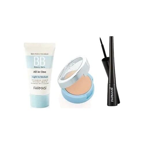 Farmasi BB Foundation-BB Powder-Farmasi Deeplook Dipliner Black 386758248