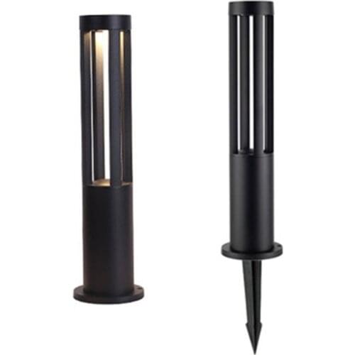40/60CM Waterproof Ground Insert Lawn Lamps Outdoor Aluminum Garden Landscape Street Pathway Light Holiday Villa Post Light