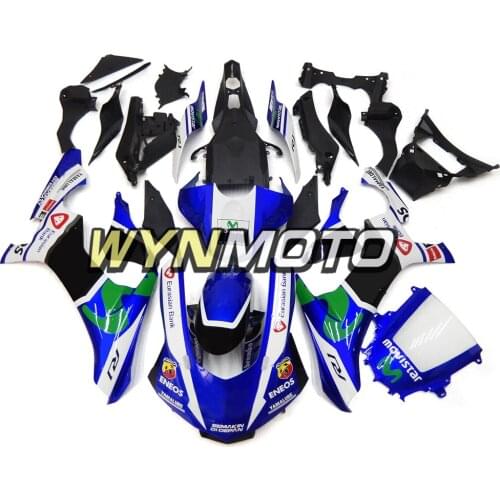 Complete Fairings Kit For Yamaha YZF1000 2015-2016 R1 Year 15 16 Injection ABS Plastics Bodywork Blue Black Frames Panels Covers