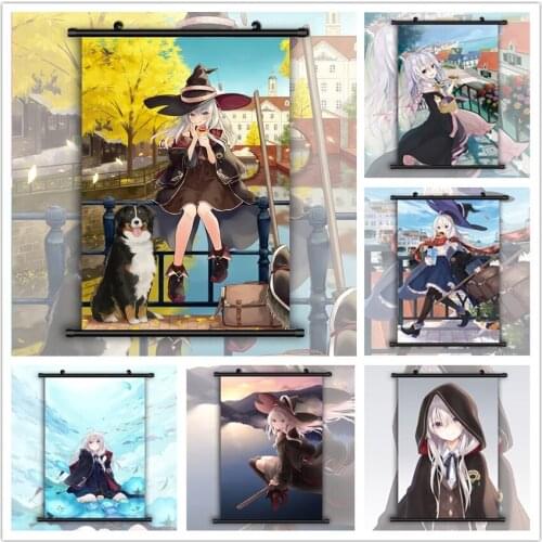 Wandering Witch The Journey of Elaina HD Print Wall Poster Scroll