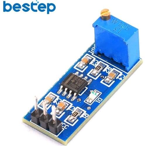 DC 5V 12V NE555 Adjustable Resistance Frequency Pulse Generator Module Single Channel Output for Arduino Smart Car