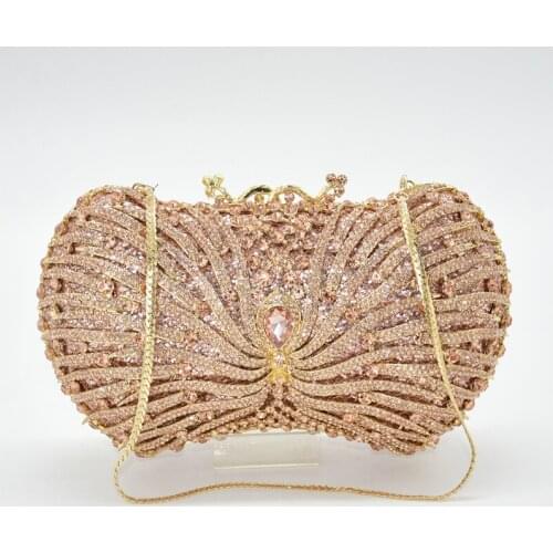Luxury Handbags Women Bags Designer Rhinestone Wedding Party Clutch Evening Bags Clutch Purse Bridal Wedding Box Clutch Bags
