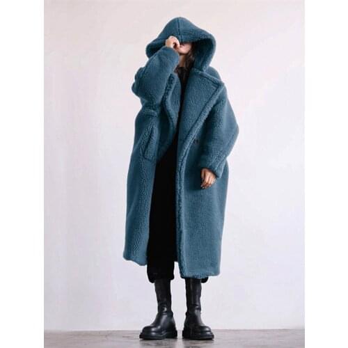 Fur Coat Faux Fur Coat Plus Velvet Womens Winter Coats 2021 Elegant Female Coat Winter Coat Women Womens Winter Plus Size Coat