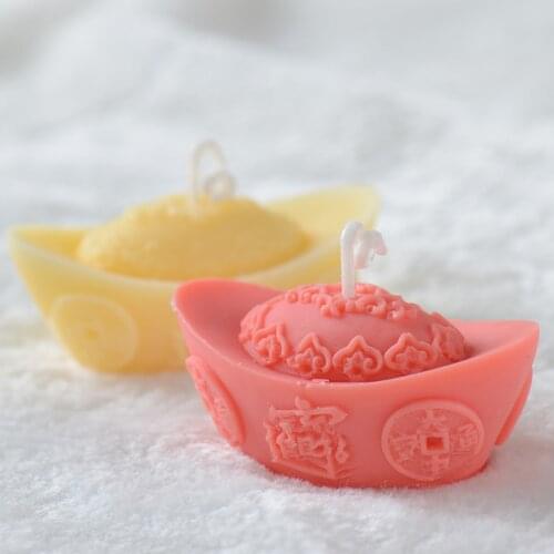 DIY Candle Molds Handmade Creative 3D Silicone Mould