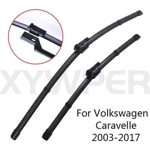 Wipers Blade For Cars for Volkswagen Caravelle T5 from 2003 2004 2005 2006 to 2017 wholesale windscreen wiper car Accessories
