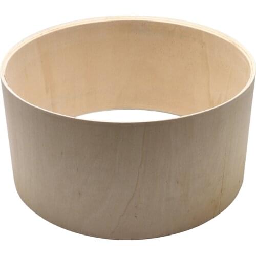 Poplar wood 10*8 inch drum body drum shell 10 inch diameter 8 inch depth with 45 degree bearing edge