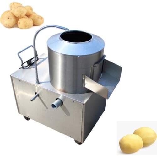 250kg/h Restaurant Electric Industrial Potato Peeling Peeler Machine/Commercial Potato Washing Peeling Machine