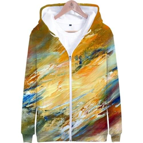 3D Tie Dye Flashbacks hoodie women men Colorful Psychedelic hoodies sweatshirt harajuku streetwear Jacket coat zipper clothes