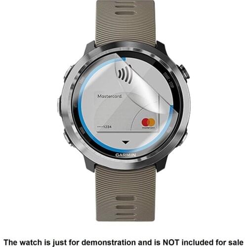 3x Clear LCD Screen Protector Shield Film for Garmin Forerunner 645 FR645 Accessories