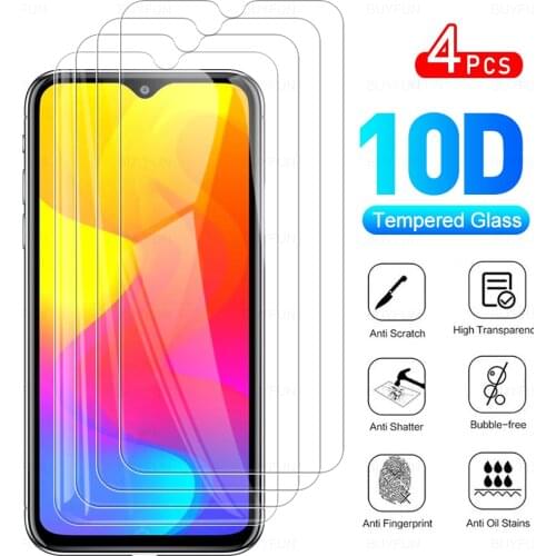 4Pcs Full Cover Protective Glass For Vsmart Joy 3 Phone Tempered Glas Screen Protector Film For V Smart Joy3 VsmartJoy3 6.52"