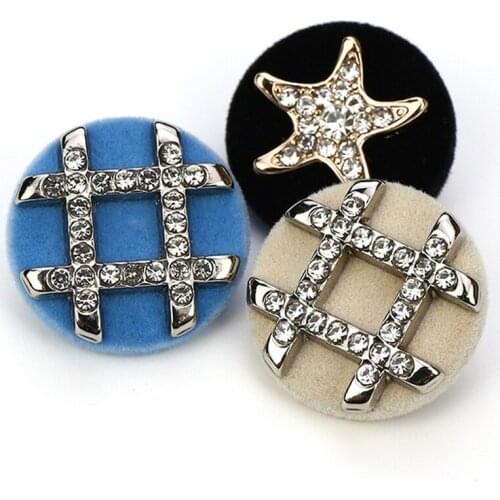 Bamboo Charm Metal Buttons