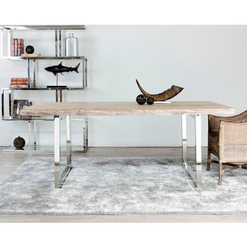 White dining table decape 200x100x76 cm