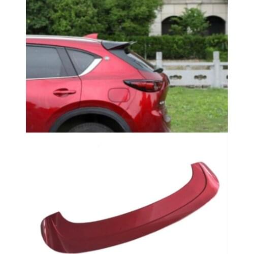 For Mazda CX-5 CX5 2017 2018 2019 Car Spoiler Black And White Rear Trunk Boot Wing Rear Lip Roof Spoiler Car Styling