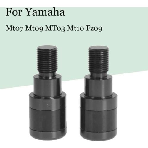 For Yamaha Mt07 Mt09 MT03 Mt10 Fz09 Handlebar Plug Balance Terminal Handle Plug Handlebar Riser Motorcycle Motorcycle Handlebars