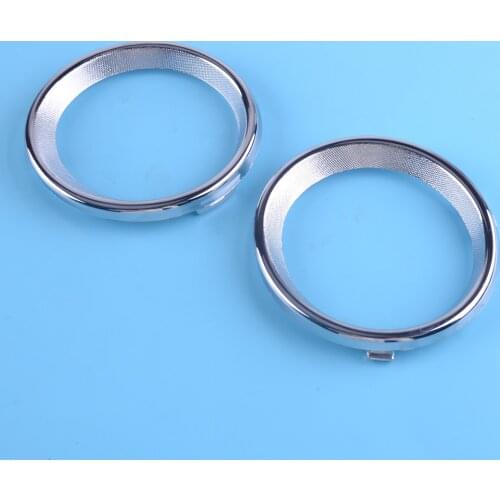 DWCX 2PCS Chrome Front Fog Light Lamp Cover Trim Car Accessories Fit for Lexus RX270 RX350 RX450H F-Sport 2013 2014 2015