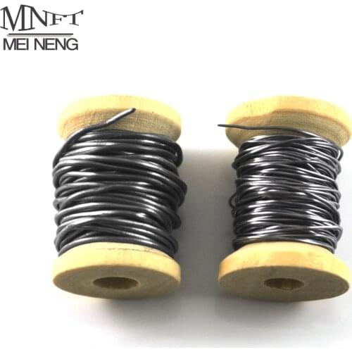 MNFT 4 Pieces/Lot 0.02" X 5meters and 0.04" X 3meters Fly Tying Soft Lead Wire Flies Making Weight Line Material