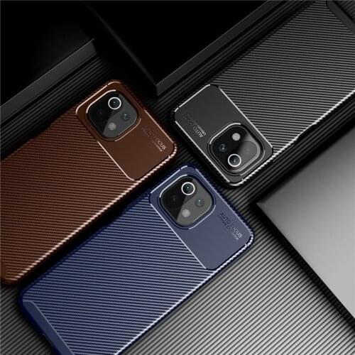 For Xiaomi 11 Lite Case Soft TPU Phone Cover For Mi 11 Lite