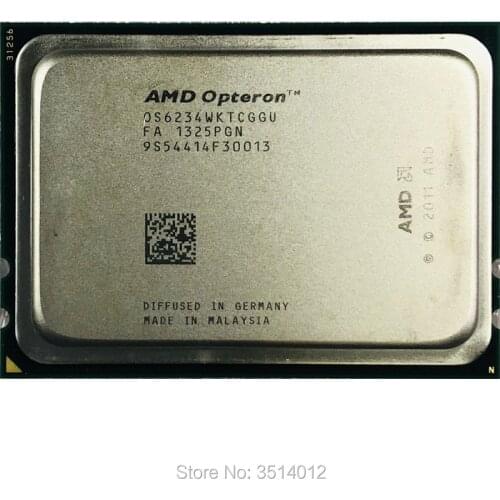 AMD Opteron 6234 Op 6234 2.4 GHz Twelve-Core Twelve-Thread 115W CPU Processor OS6234WKTCGGU Socket G34
