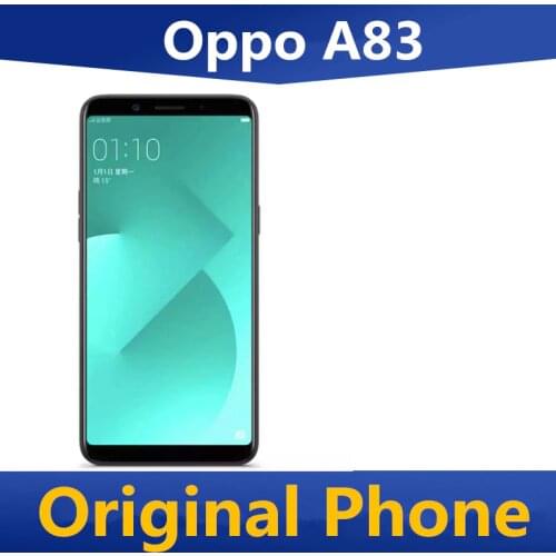 Original Oppo A83 4G LTE Mobile Phone MTK6763T Android 7.1 5.7" 1440X720 4GB RAM 64GB ROM 13.0MP Face ID Dual Sim Octa Core