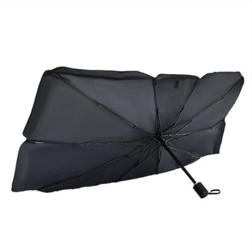 Car Windshield Sunshade Umbrella Type Sun Shade for Car Window Summer Sun Protection Heat Insulation Cloth for Car Front Shading