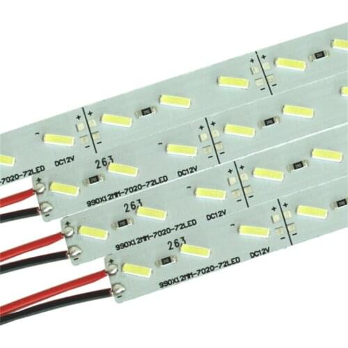 LED rigid light bar SMD7020 DC12 V 50cm 36leds LED Aluminum Bar Light Strip For Cabinet Ligh